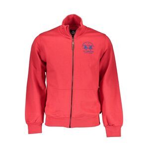 La Martina Red Cotton Men's Men's Sweater